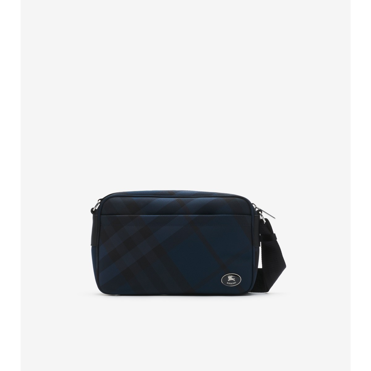  Check Slim Grid Crossbody Bag​