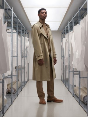 white burberry trench coat