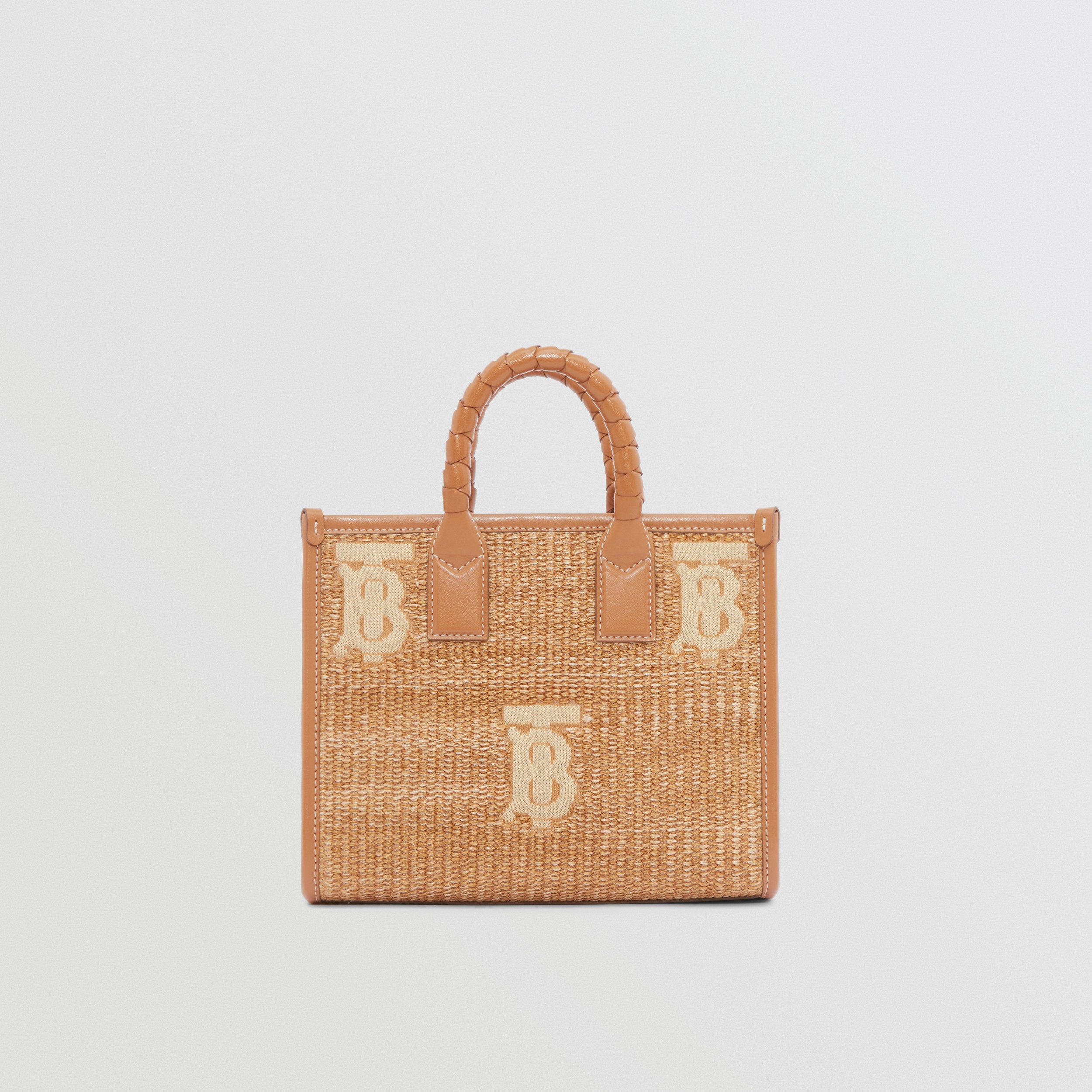 Bolso tote Freya pequeño (Natural) - Mujer | Burberry® oficial - 1