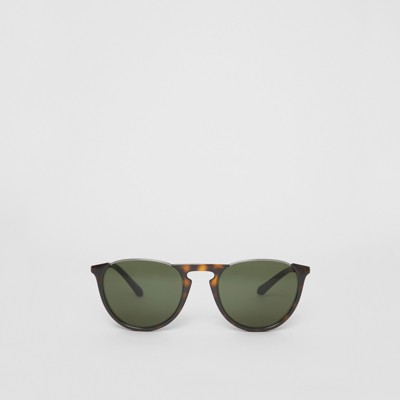 burberry keyhole round frame sunglasses