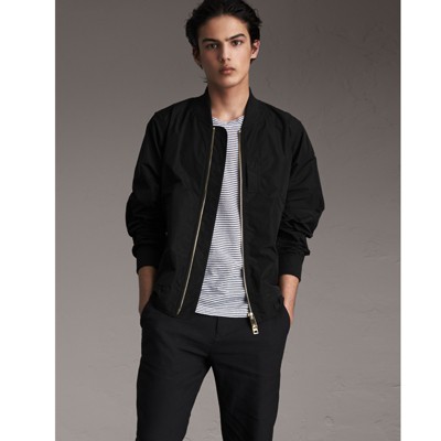 burberry bomber jacket mens