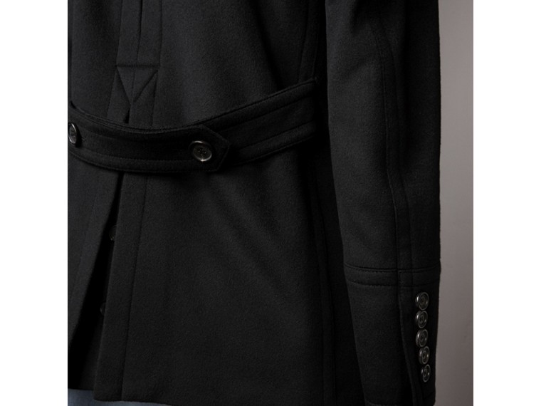 Calvin Klein Charcoal Hooded Wool Size 8 M Tradesy London Fog Wool Blend Detachable Faux Shearling Collar Trench Coat