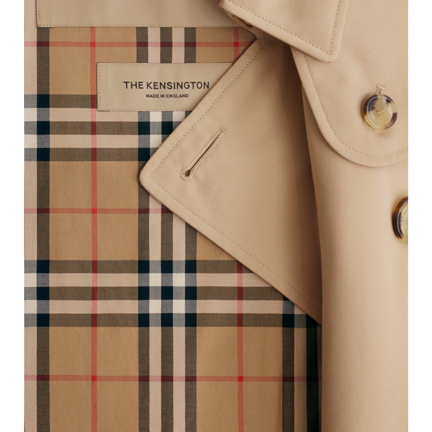 Kurzer Heritage-Trenchcoat „Kensington“