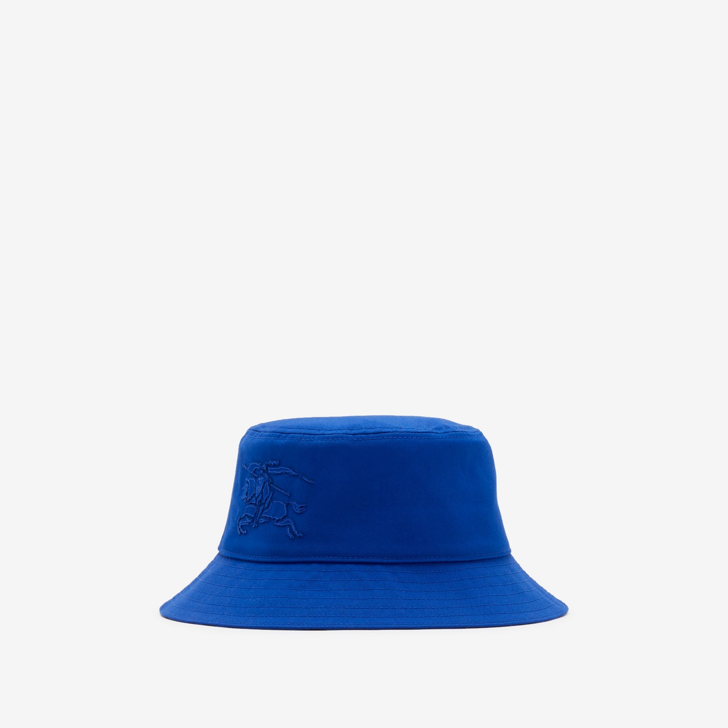 Cotton Blend Bucket Hat in Knight - Men | Burberry® Official