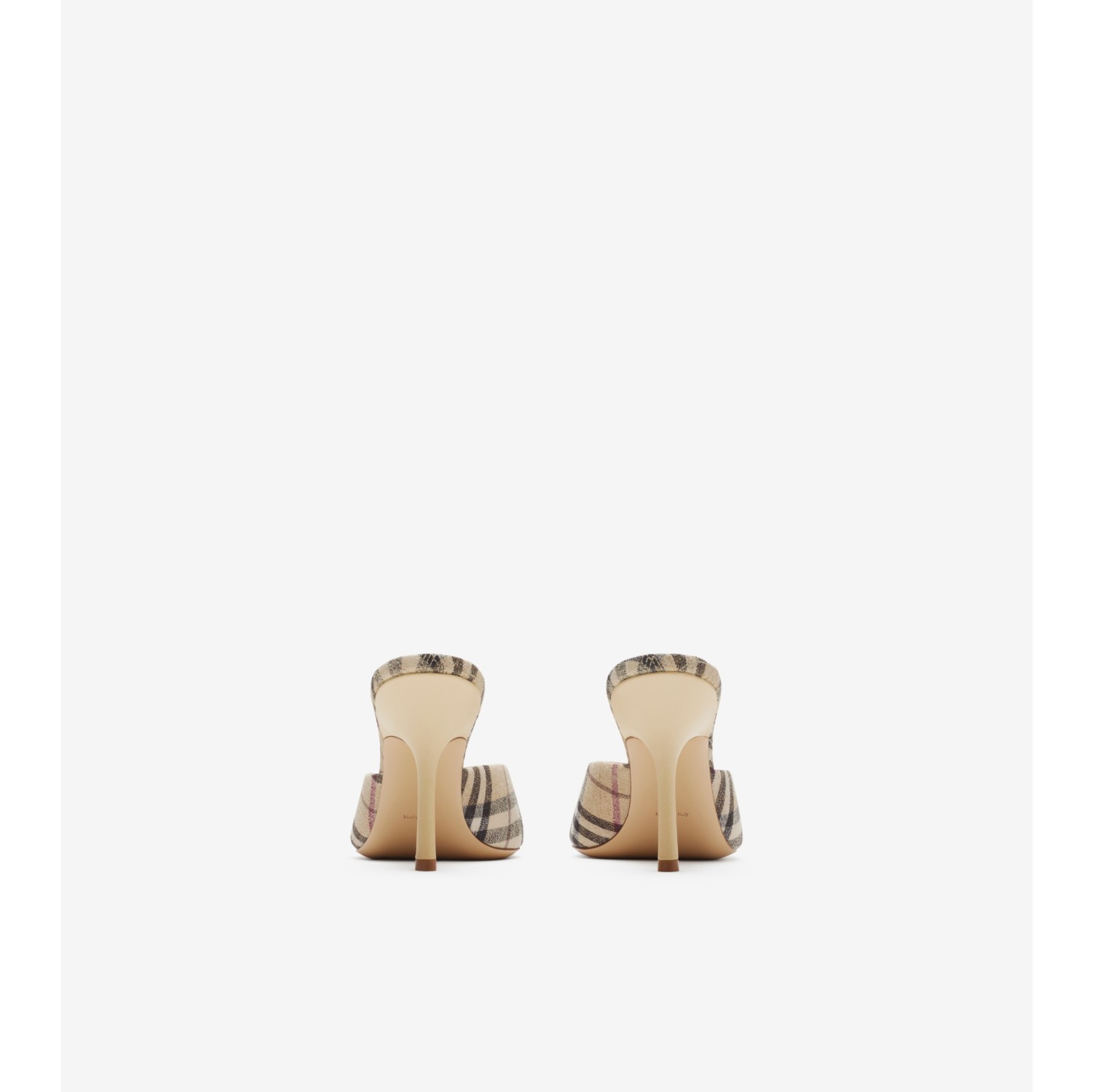 Check Mews High Mules​