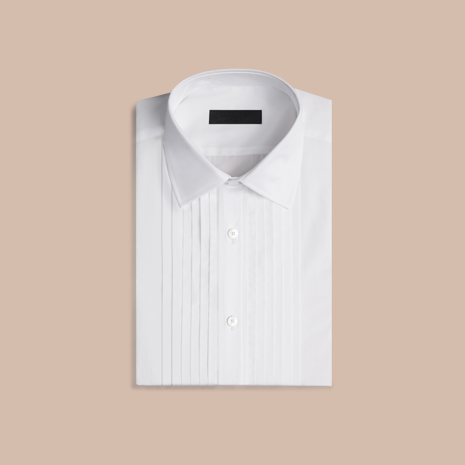 Slim Fit Cotton Dress Shirt Burberry