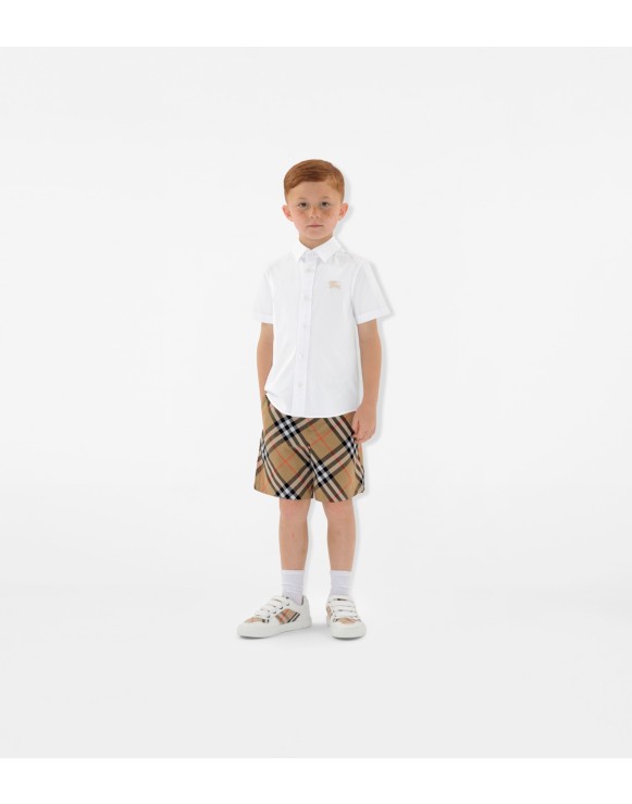Chemise en coton stretch