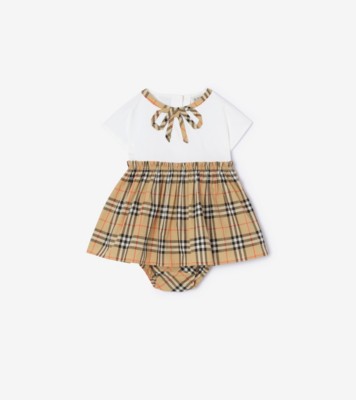 新生児用ワンジー＆ドレス | Burberry® 公式サイト