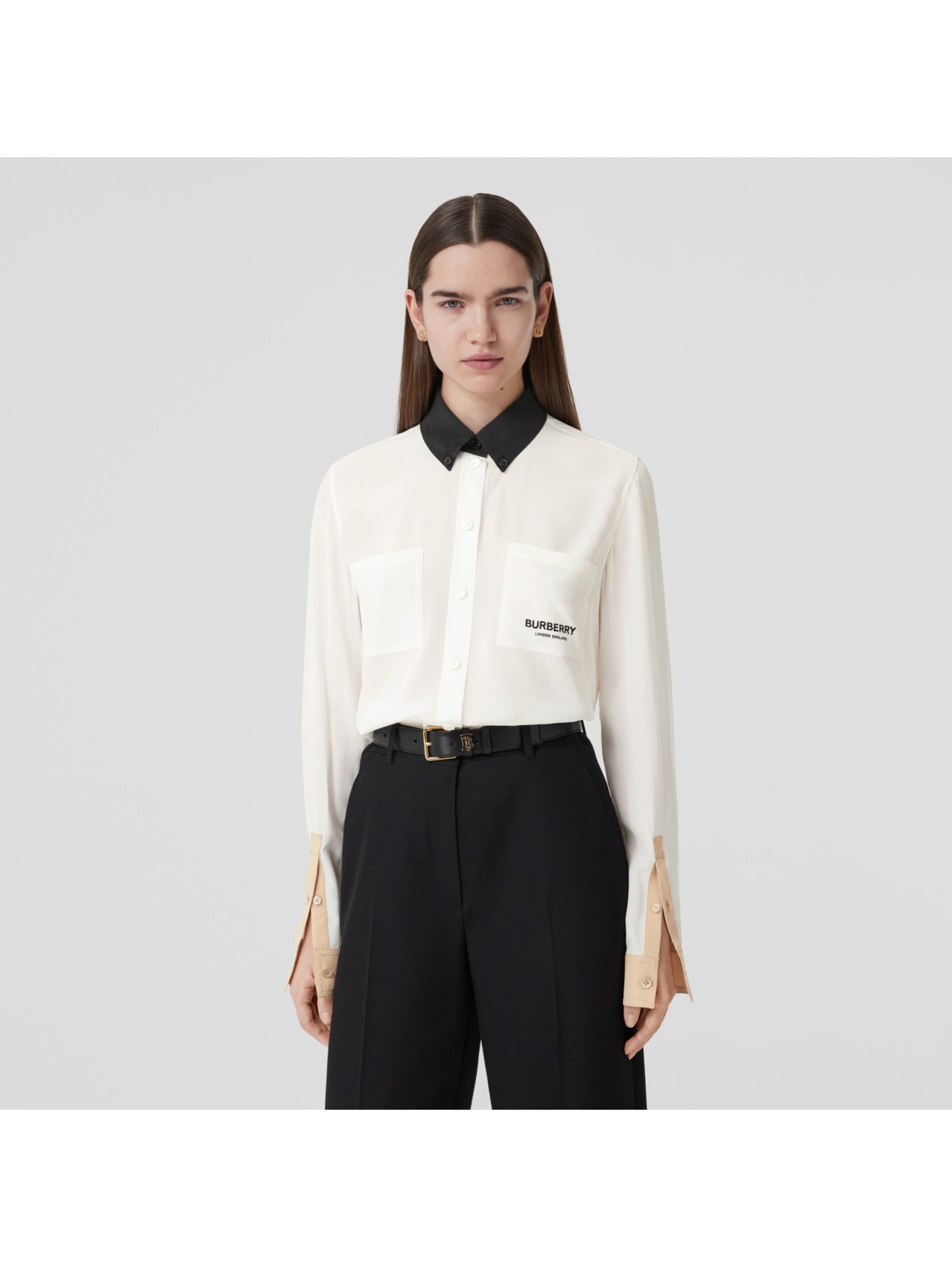Women’s Shirts & Tops | Silk & Cotton Shirts | Burberry® Official