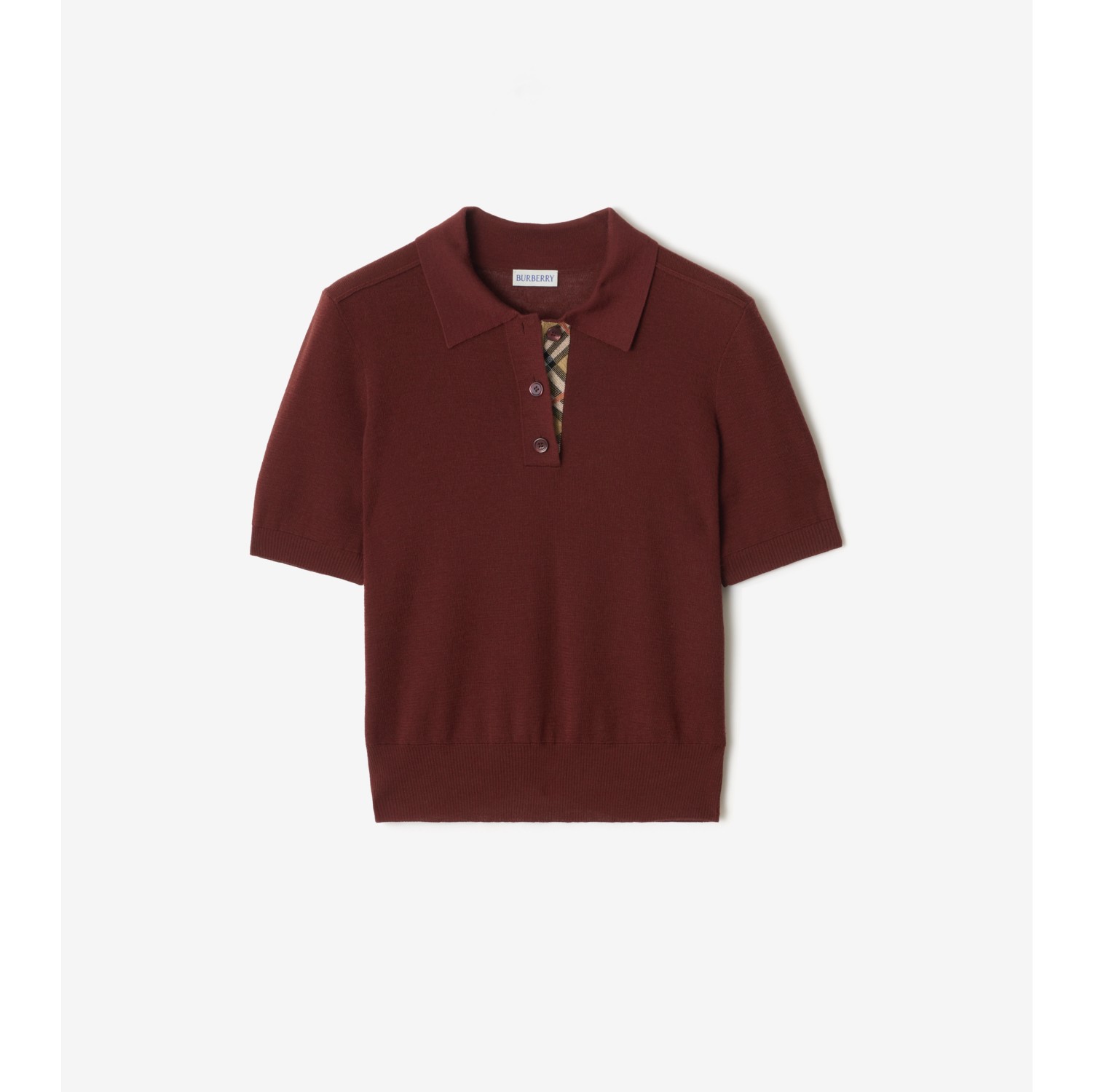 Wool Polo Shirt