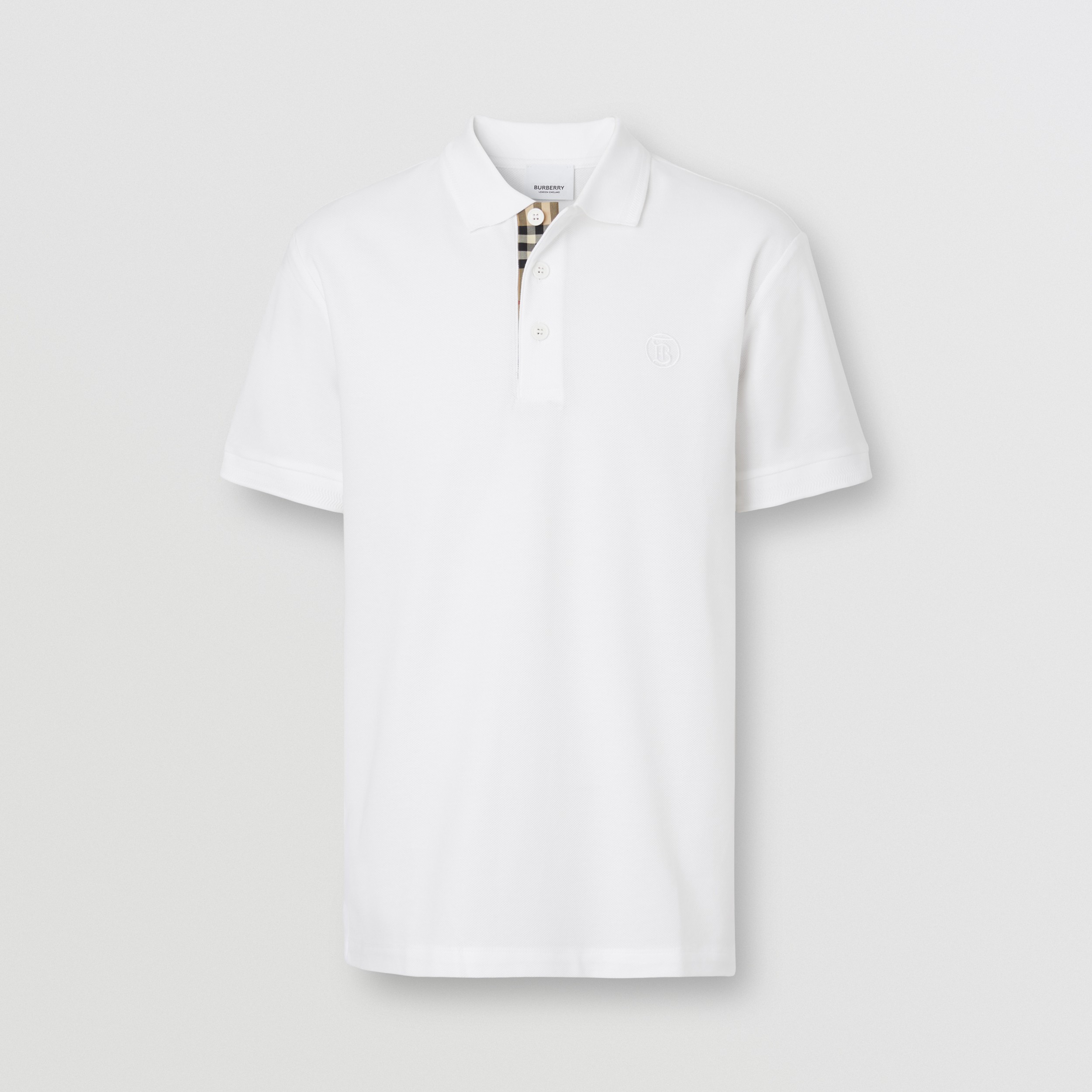 SSENSE Men Clothing T-shirts Polo Shirts White Cotton Polo 