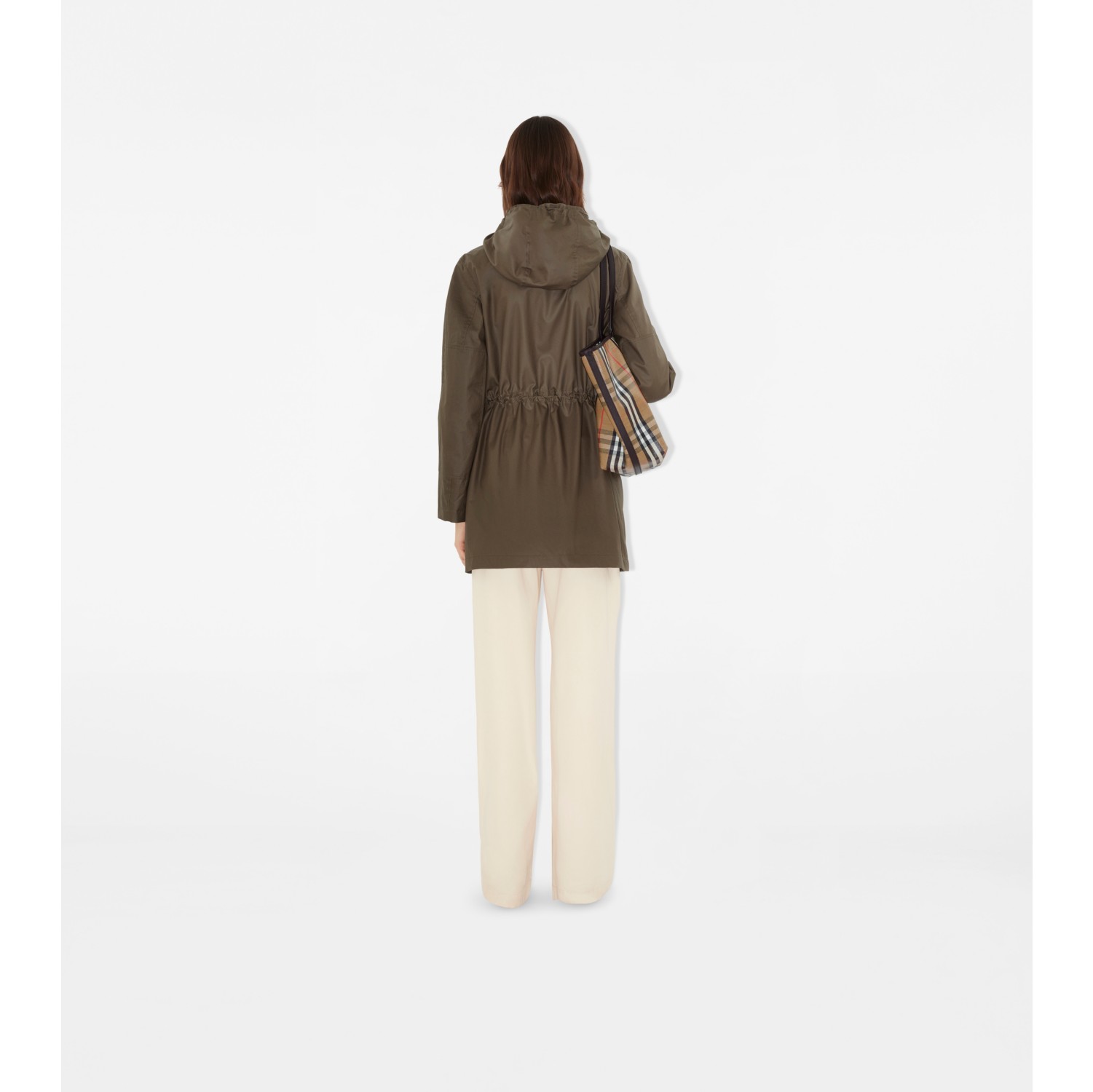 Coated Gabardine Parka