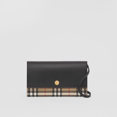 black burberry purse