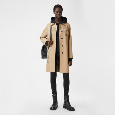 gabardine car coat