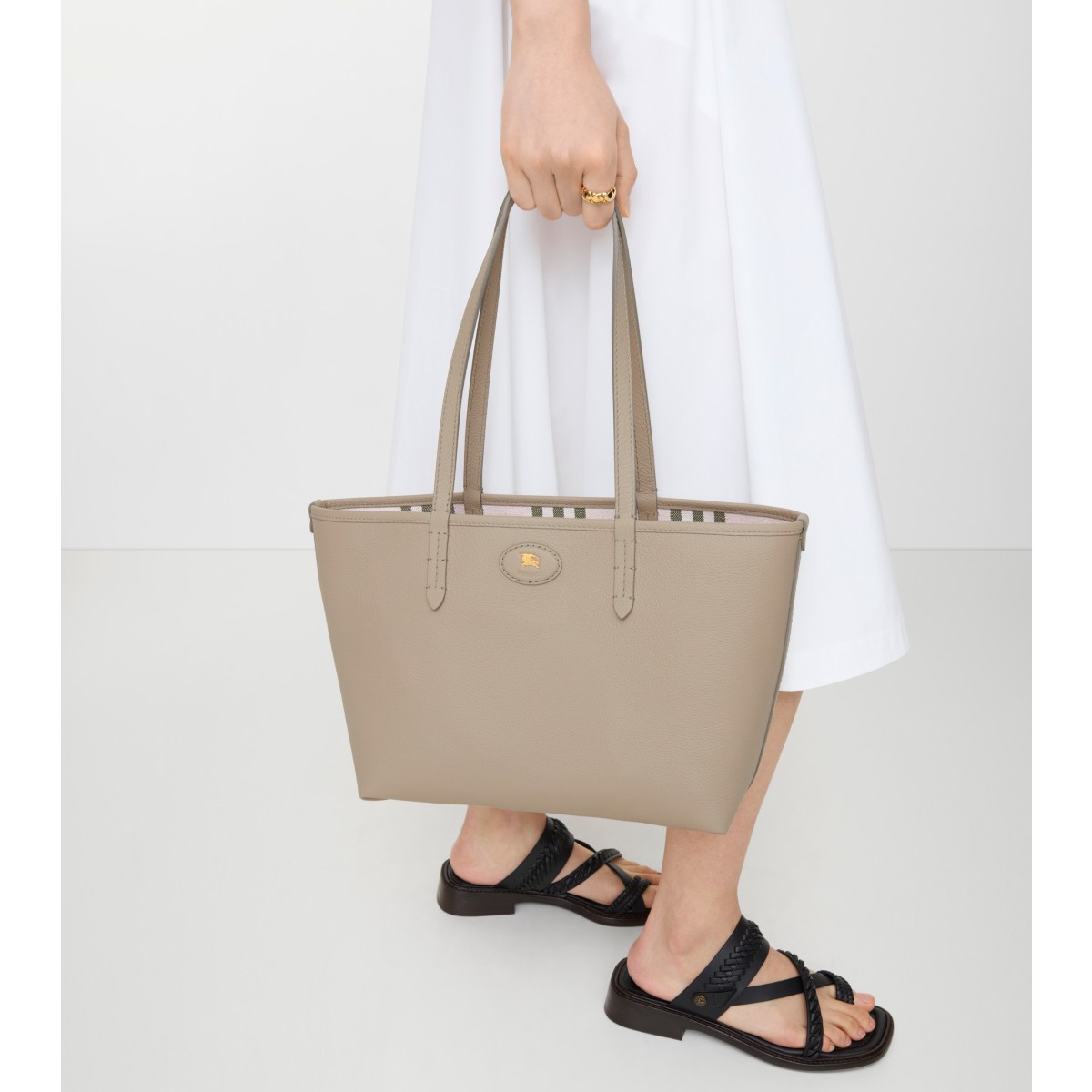 Check Small Reversible Bloomsbury Tote​