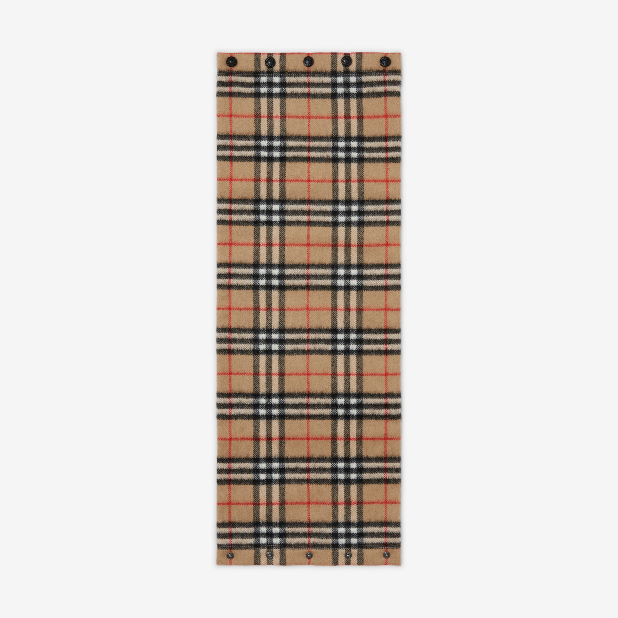 Vintage Check Cashmere Snood in Archive Beige - Children | Burberry® Official - 3
