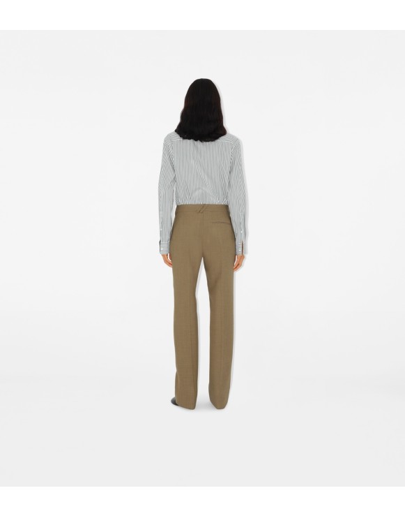 Wool Tailored Trousers