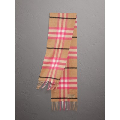 burberry scarf orange