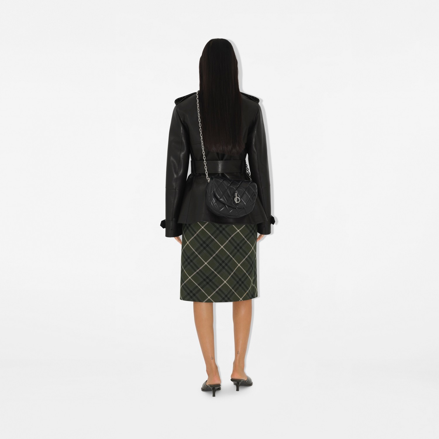Quilted Rocking Horse Bag in Black/palladium - Women Quilted Rocking Horse Bag in Black/palladium - Women