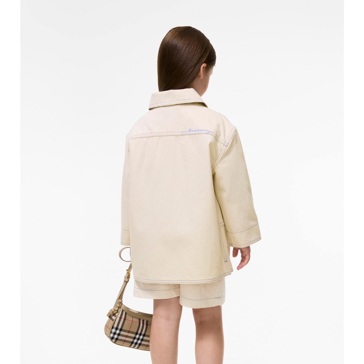 デニムジャケット (エクリュベージュ) | Burberry®公式サイト