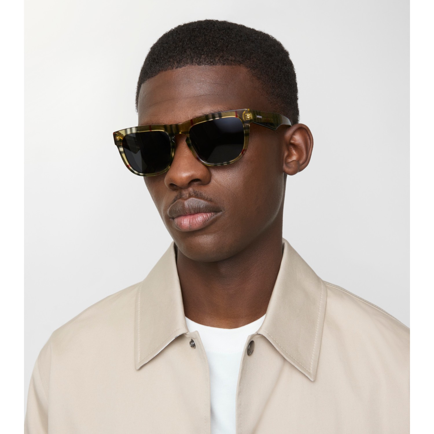 Check Square Sunglasses - thumbnail 3