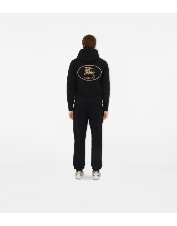 Knight Stamp Cotton Jogging Pants