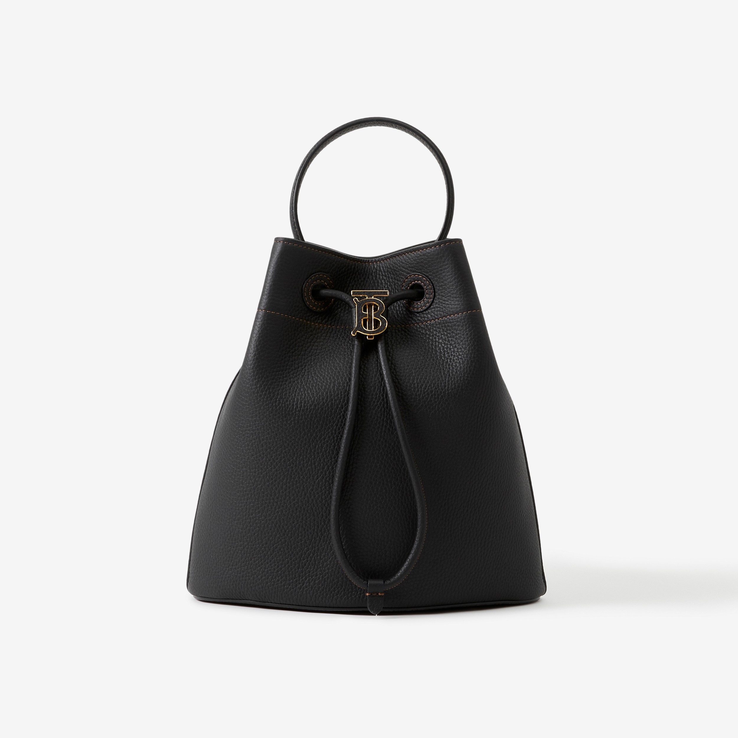 Small TB Bucket Bag in Black - Women | Burberry® Official - 1