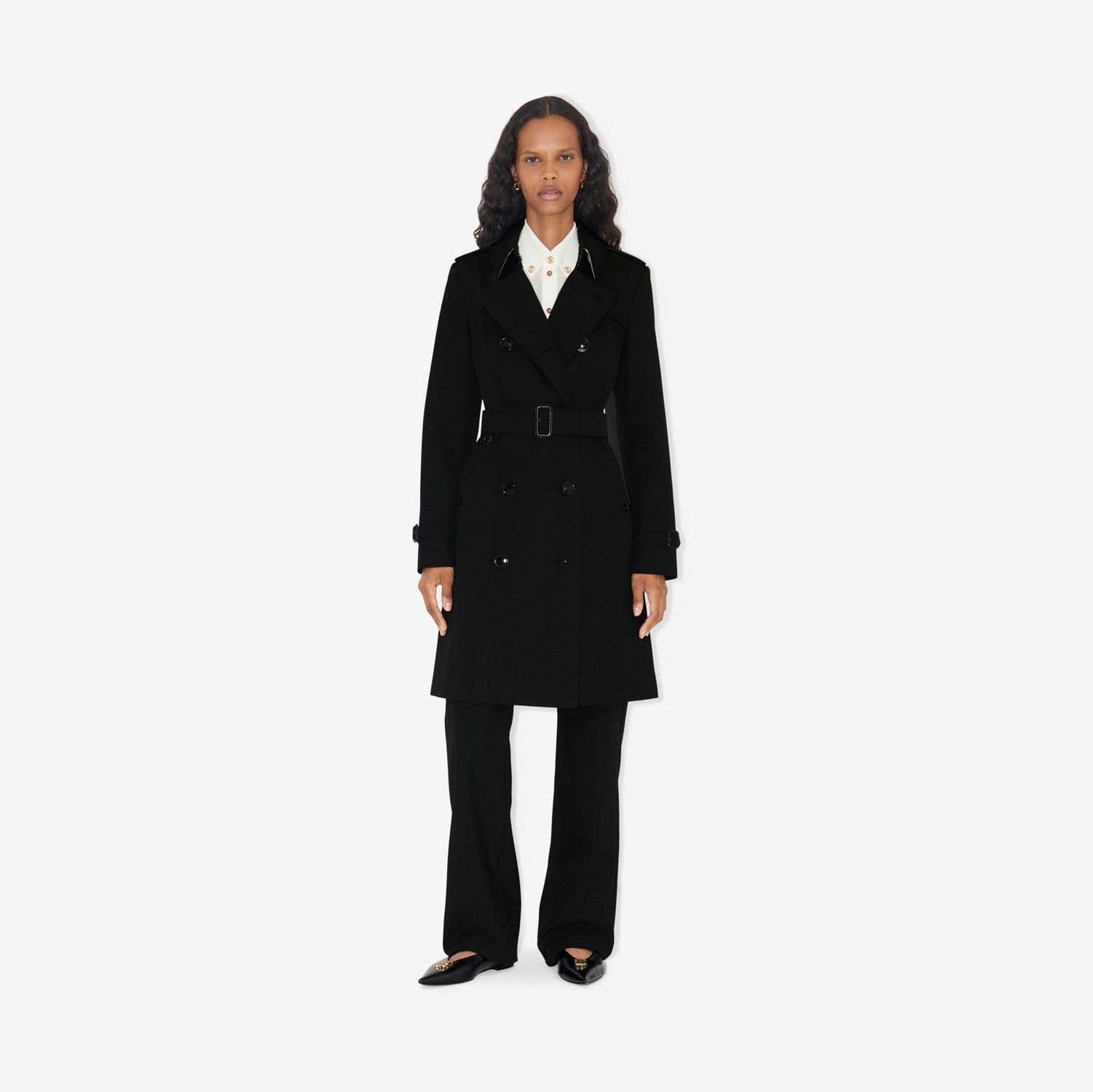 Chelsea Heritage Trench Coat in Black - Women | Burberry® Official