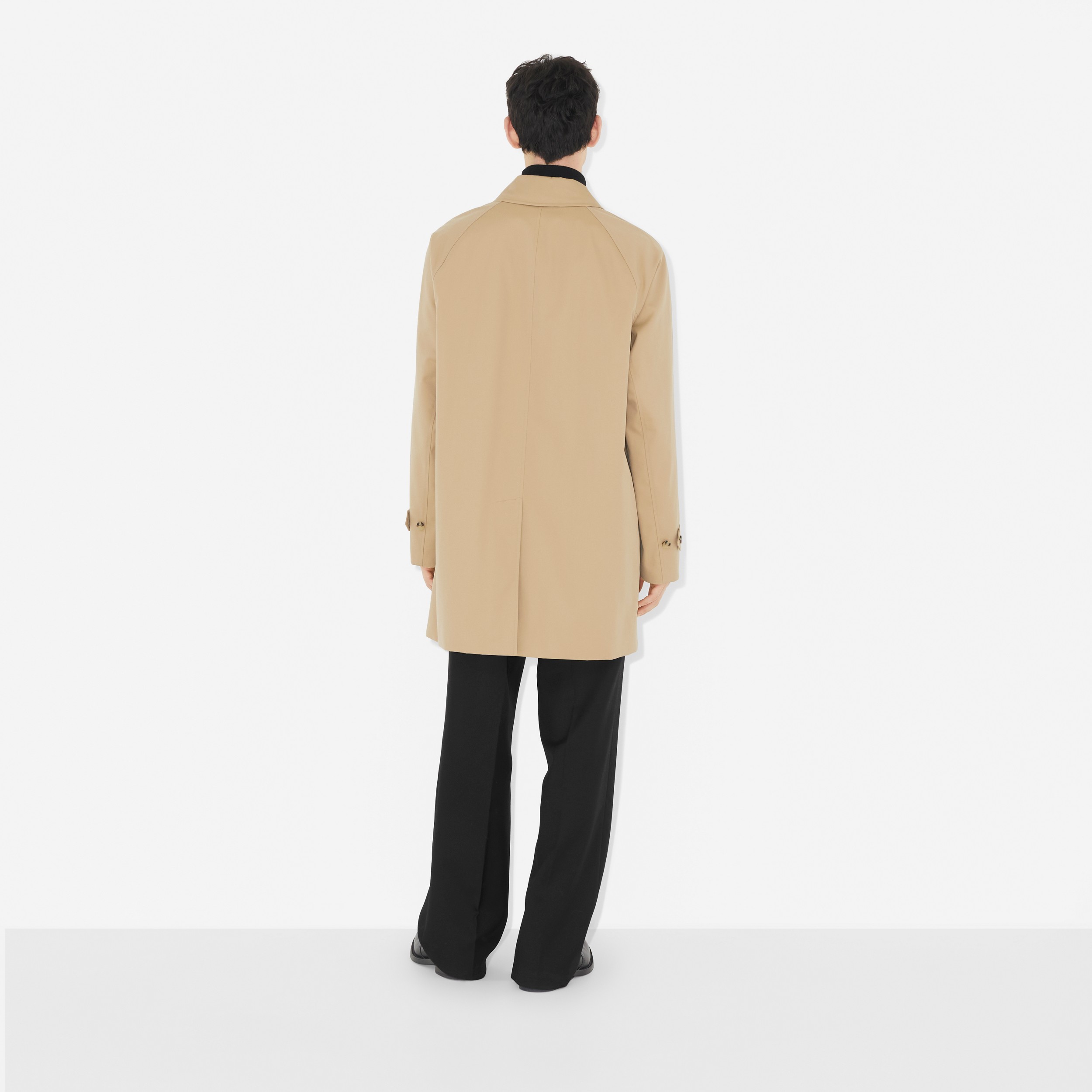 卡姆登版型 – 短款 Heritage 轻便大衣 (蜂蜜色) - 男士 | Burberry® 博柏利官网 - 4