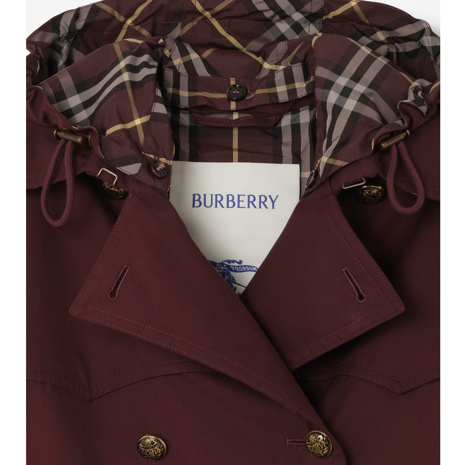 Short Tropical Gabardine Foxfield Trench Coat