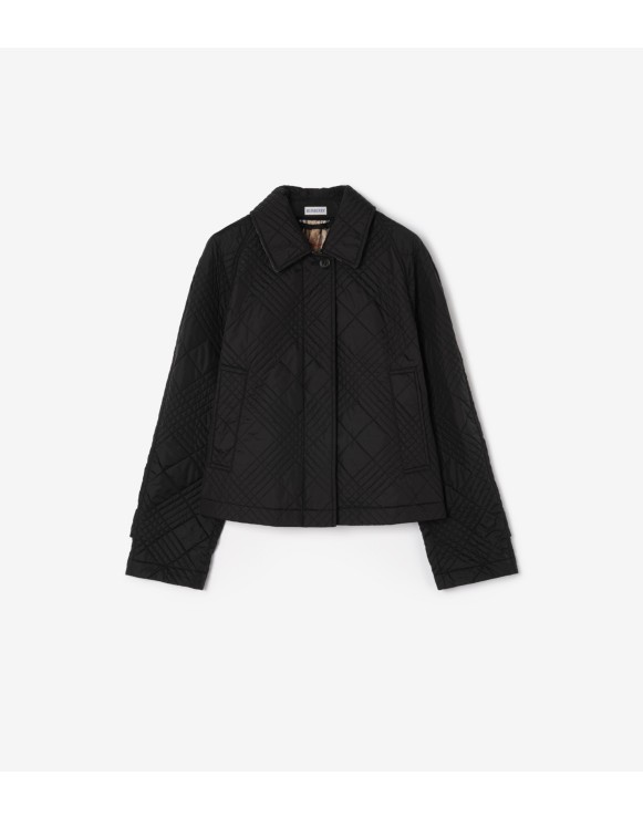 ウィメンズ デザイナー キルティングジャケット | Burberry®