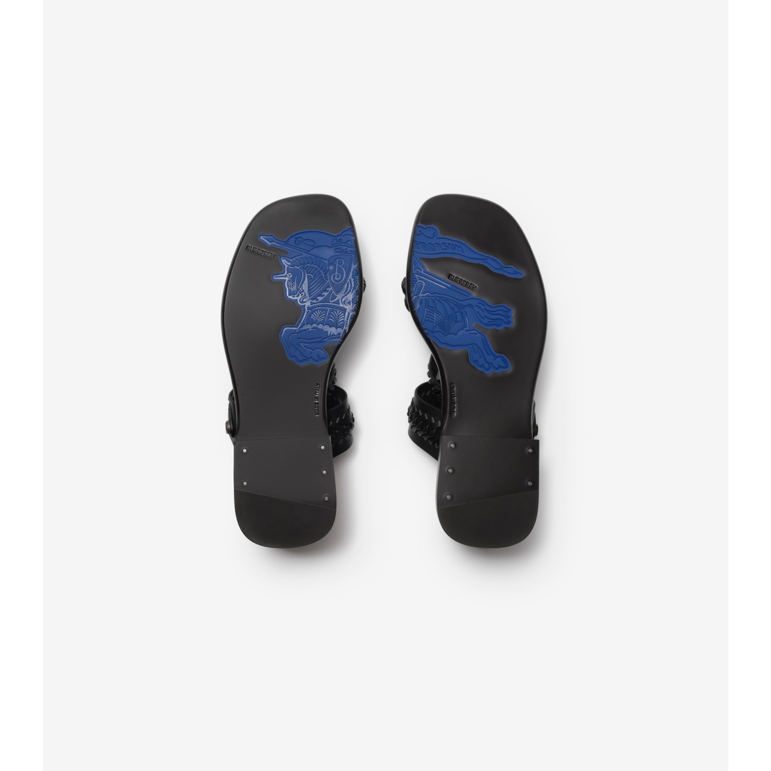 レザー バエズ サンダル​ (ブラック) - ウィメンズ | Burberry®公式サイト