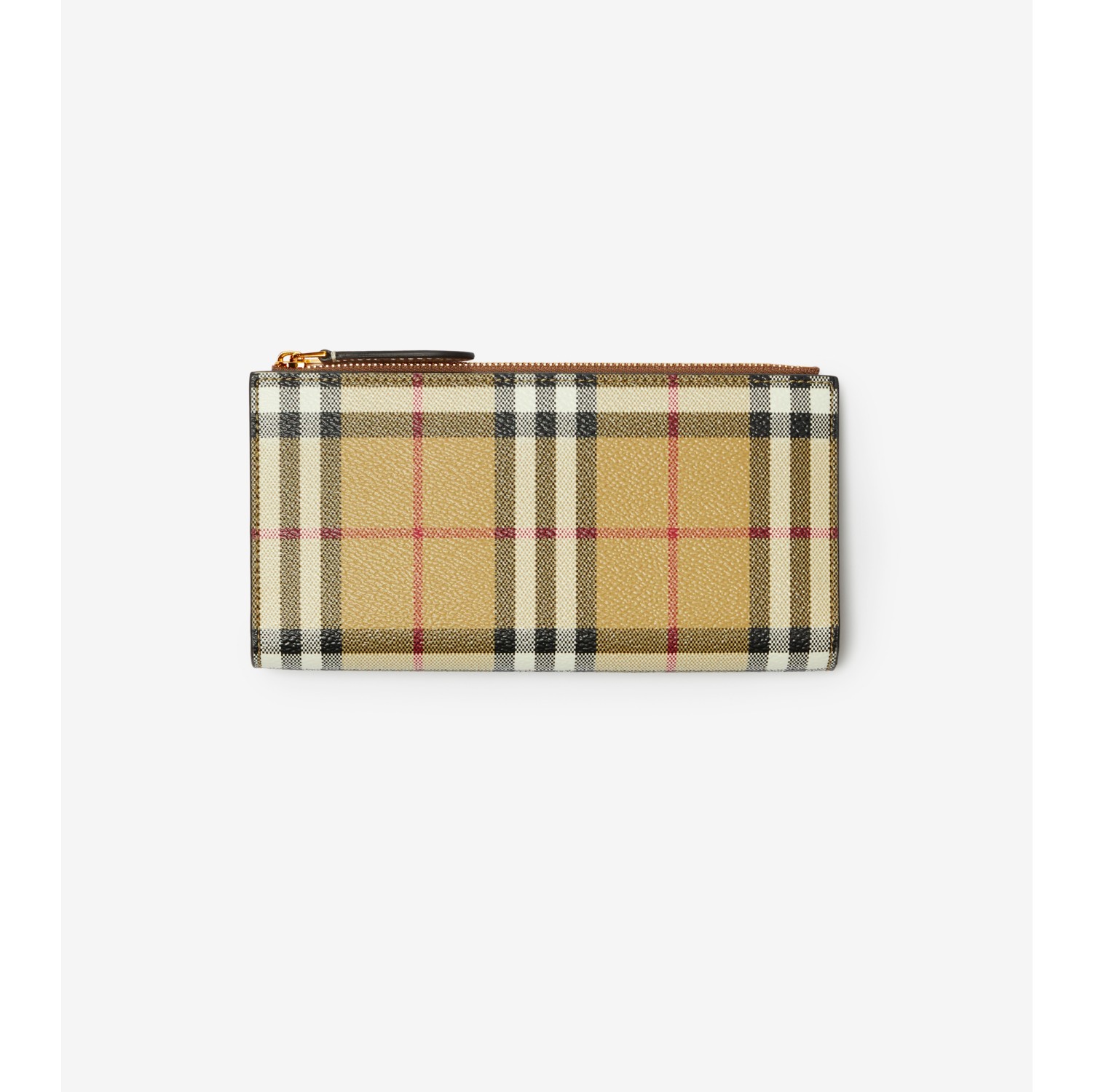 Large Check Bifold Wallet