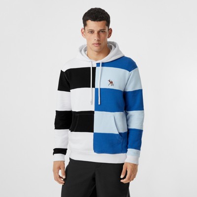 burberry hoodie mens silver