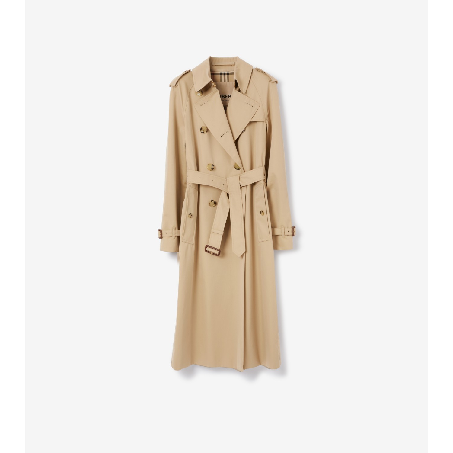 Burberry trench outlet throat latch