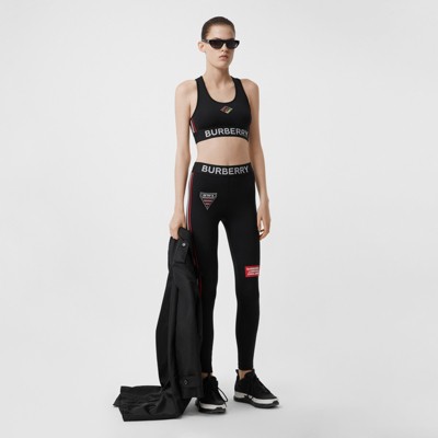 Logo Graphic Stretch Jersey Leggings in 