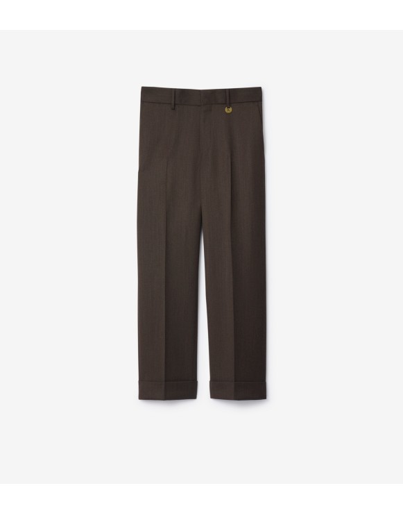 Wool Tailored Trousers