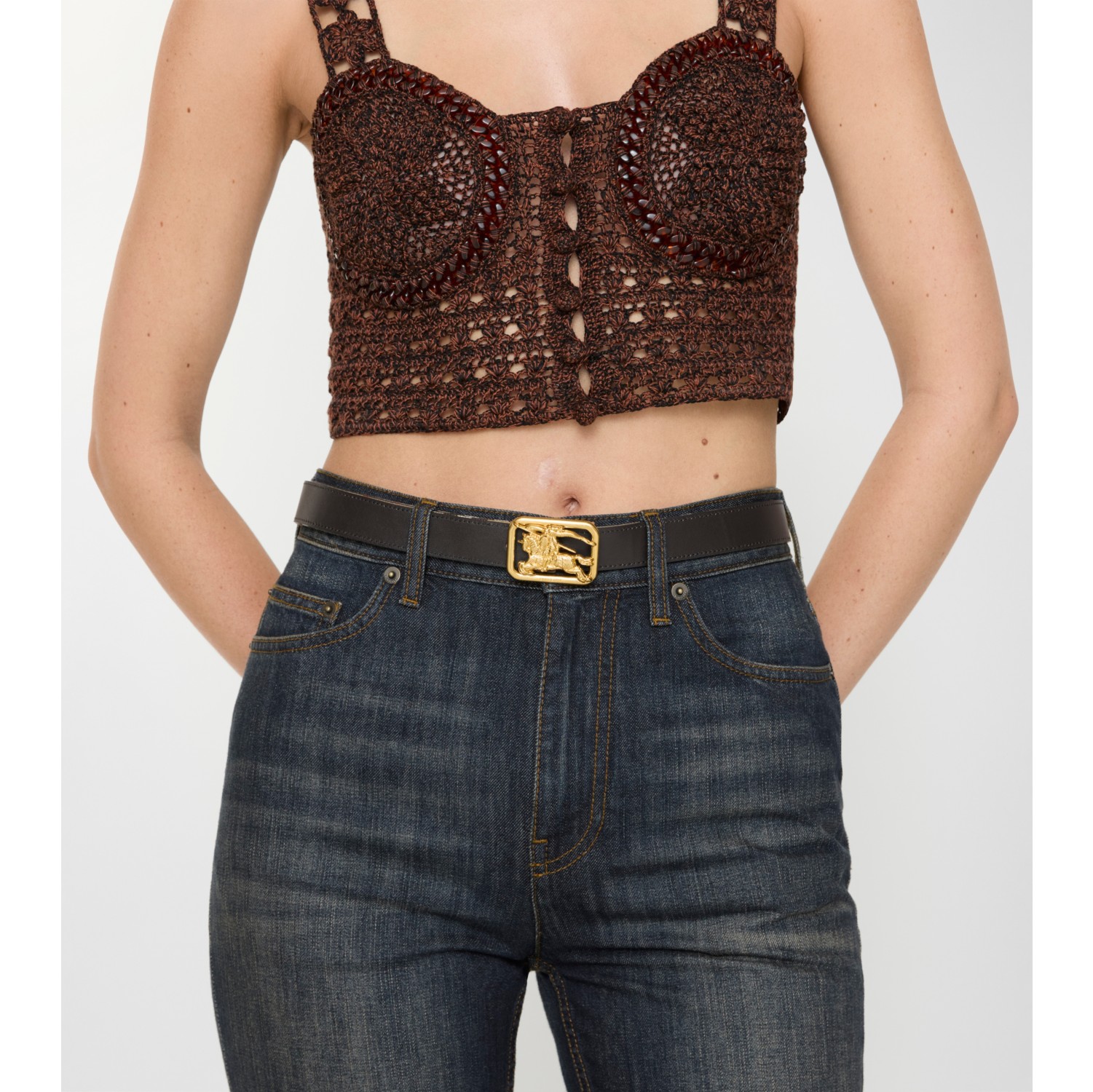 Ceinture Rider réversible Check​