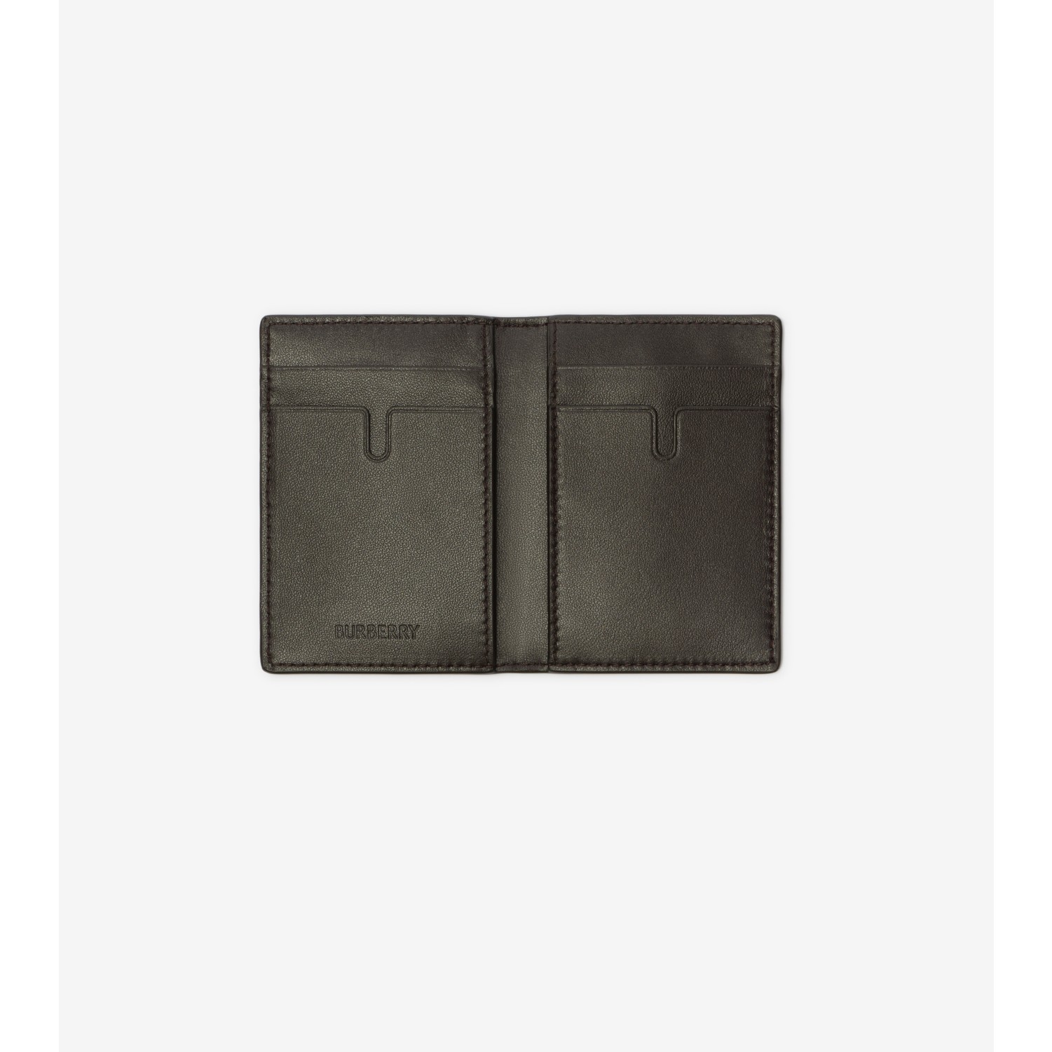 City Check Folding Card Case