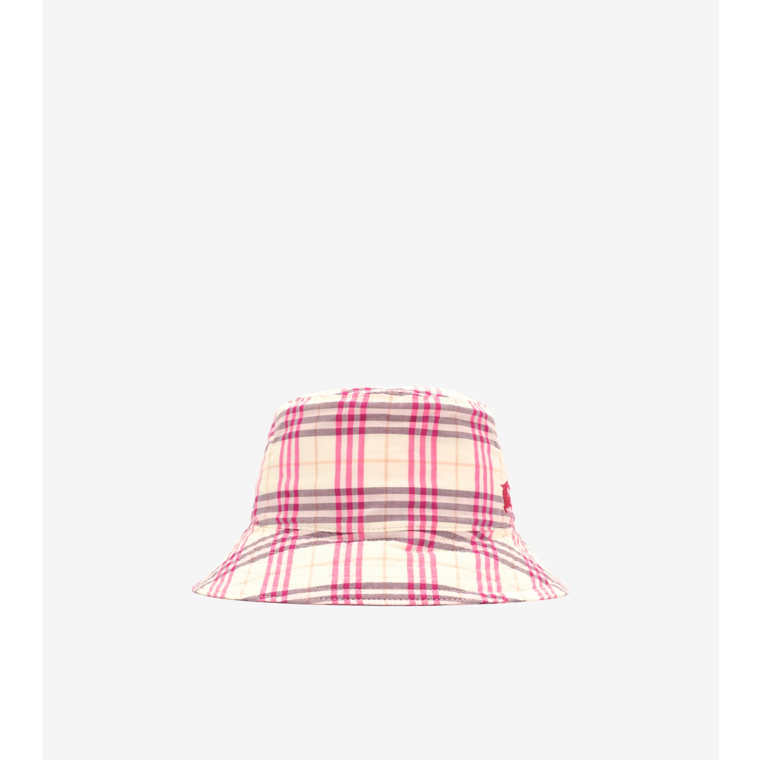 Check Cotton Bucket Hat