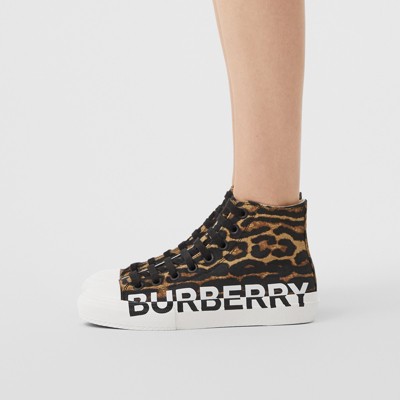 high top burberry sneakers
