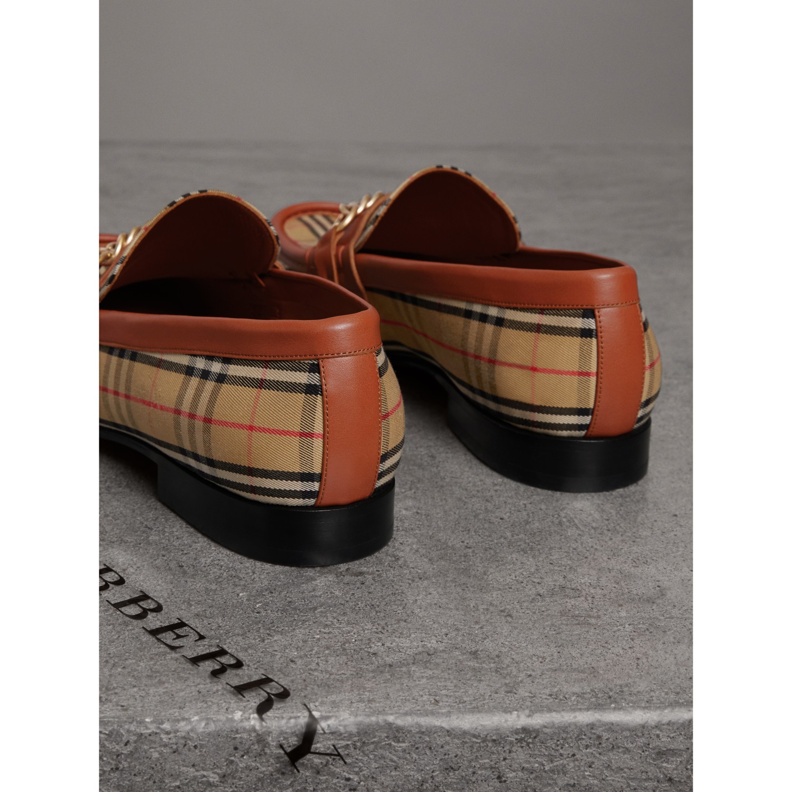 The 1983 Check Link Loafer / Burberry. | Mens accessories, Loafers ...