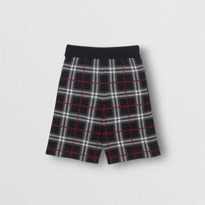 burberry wool shorts
