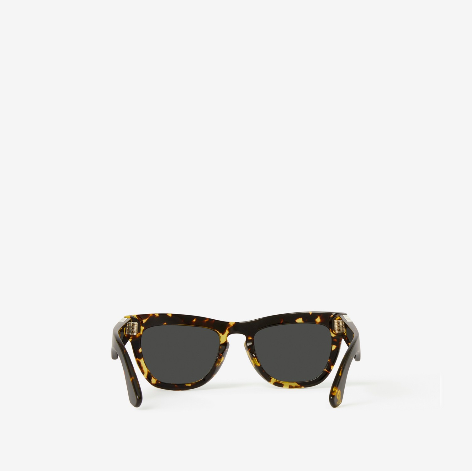 Sonnenbrille mit eckiger Fassung (Schildpattfarben) | Burberry®