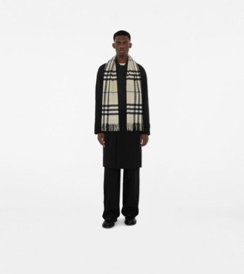 チェック カシミアスカーフ (ライケン) | Burberry®公式サイト