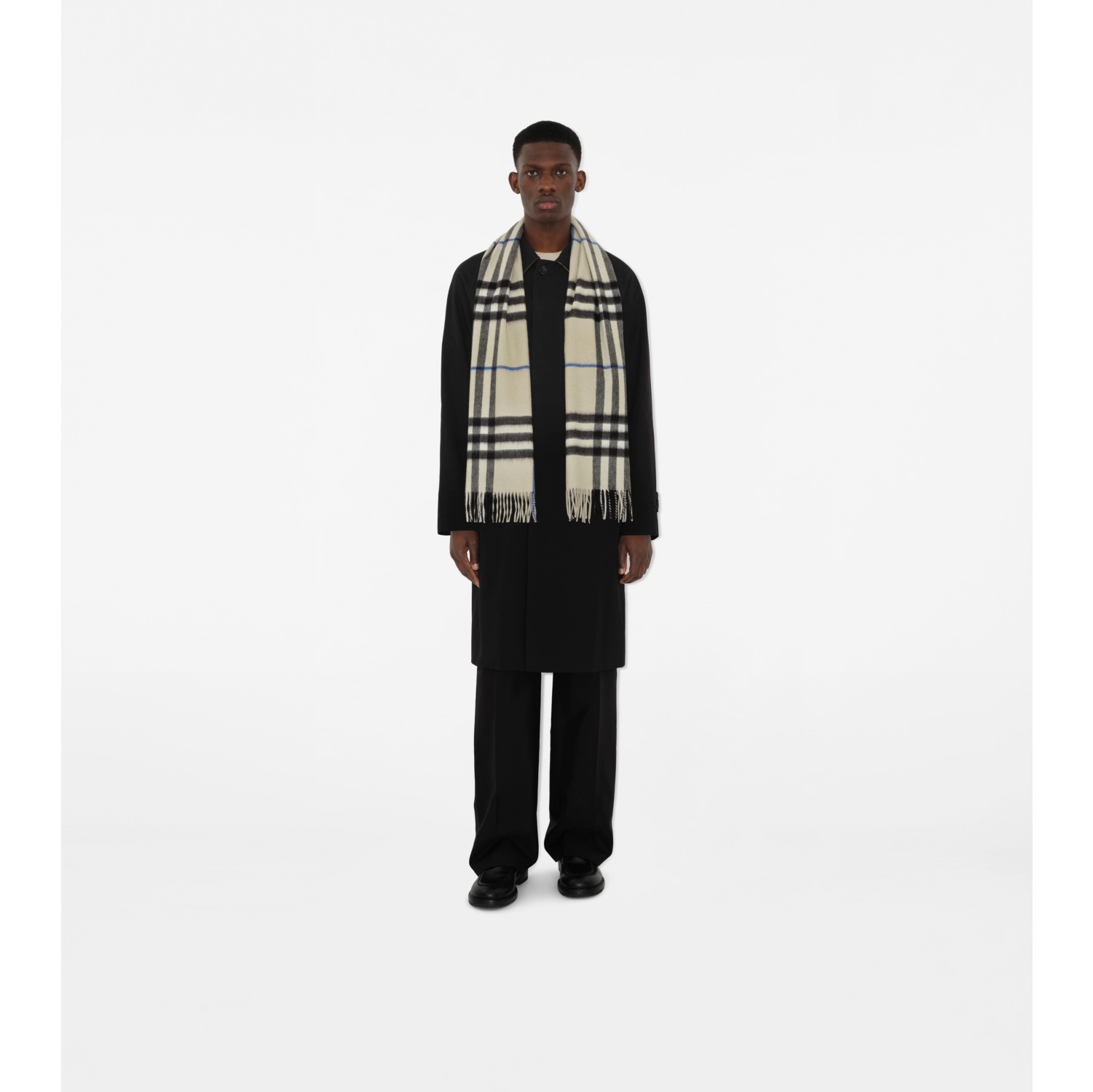 Sciarpa in cashmere Check