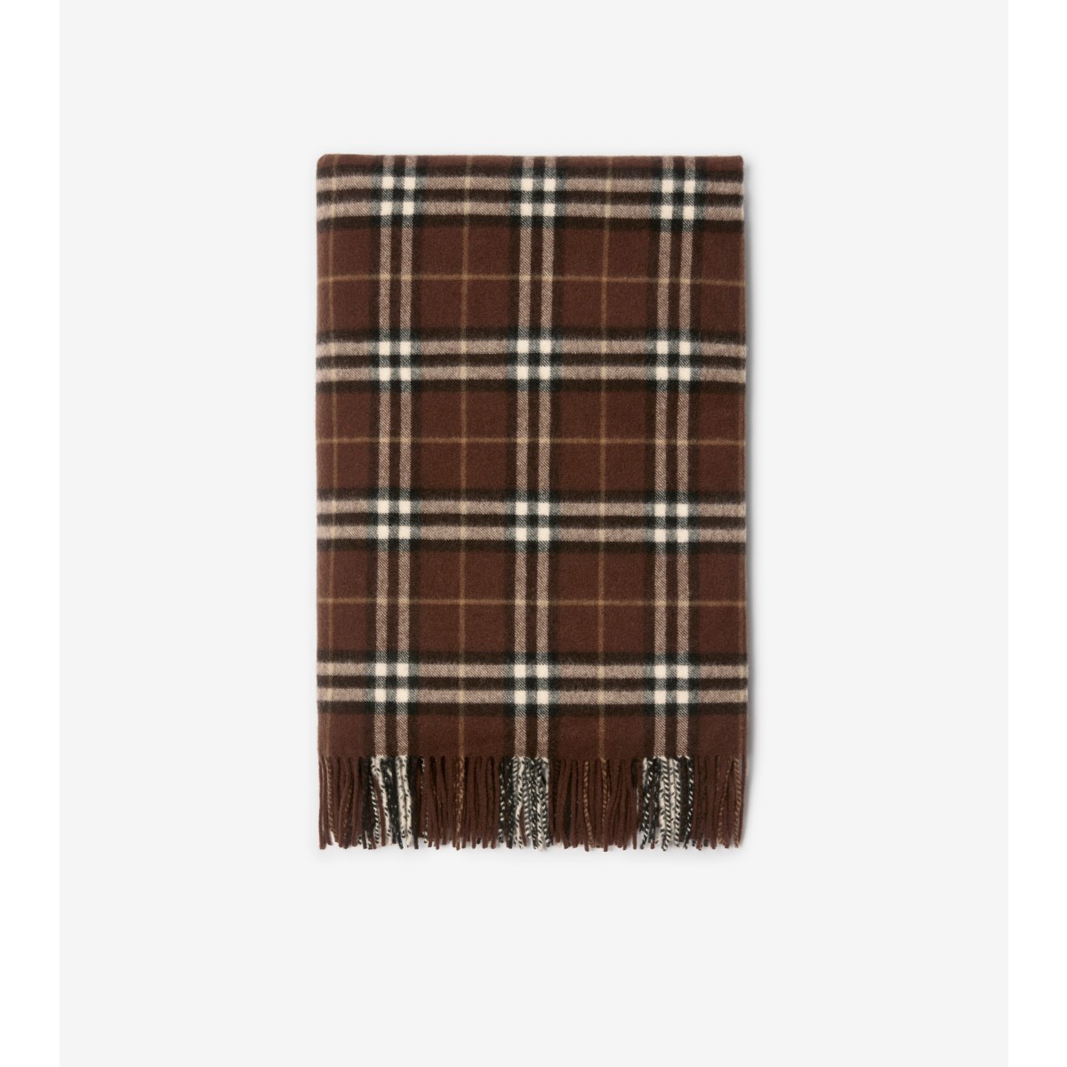  Check Cashmere Blanket