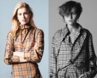 Two Models Vivienne Westwood x Burberry