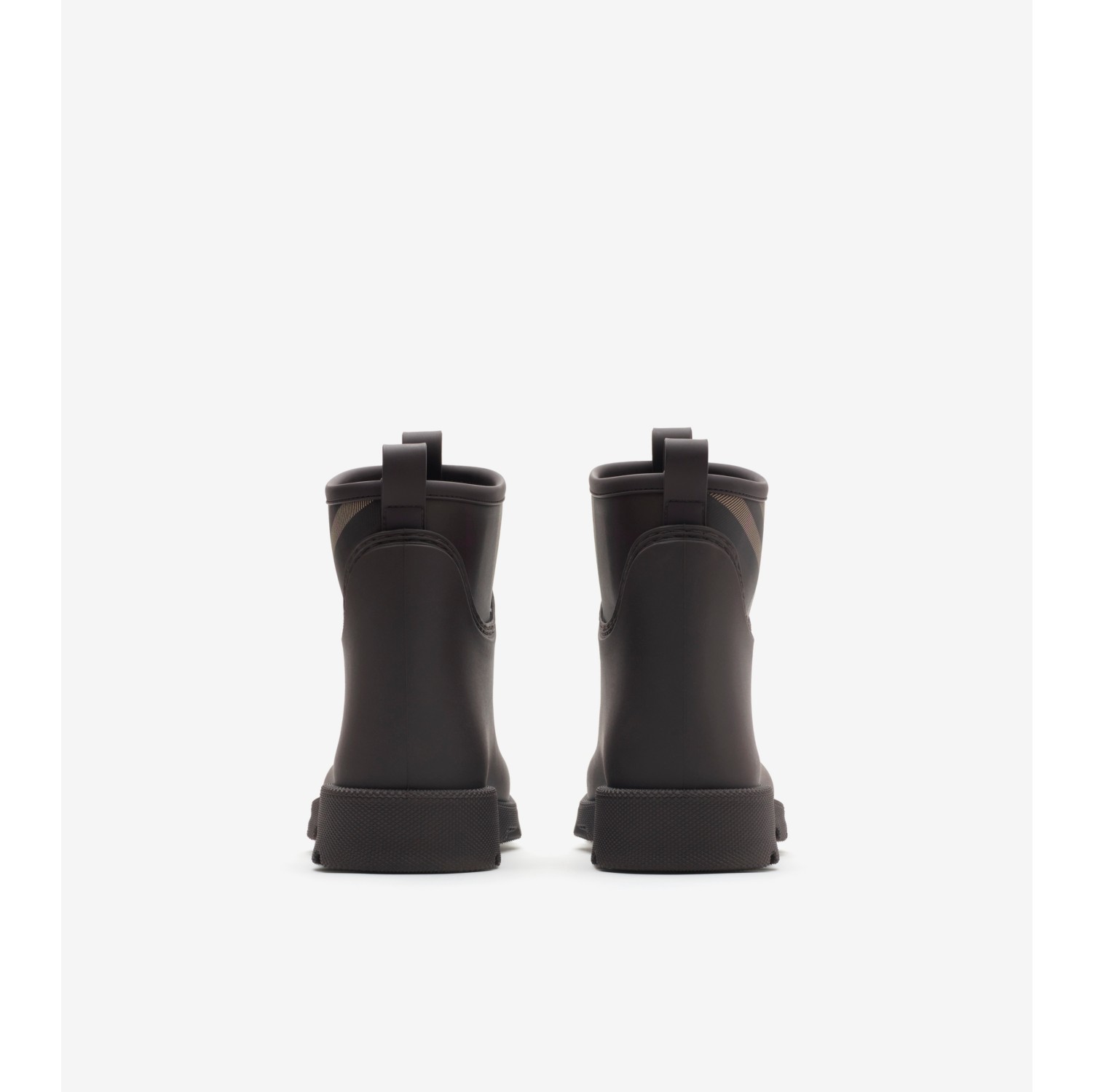 ラバー マーシュ スタンプ ローブーツ​ (ブラウン／マホガニーブラウン