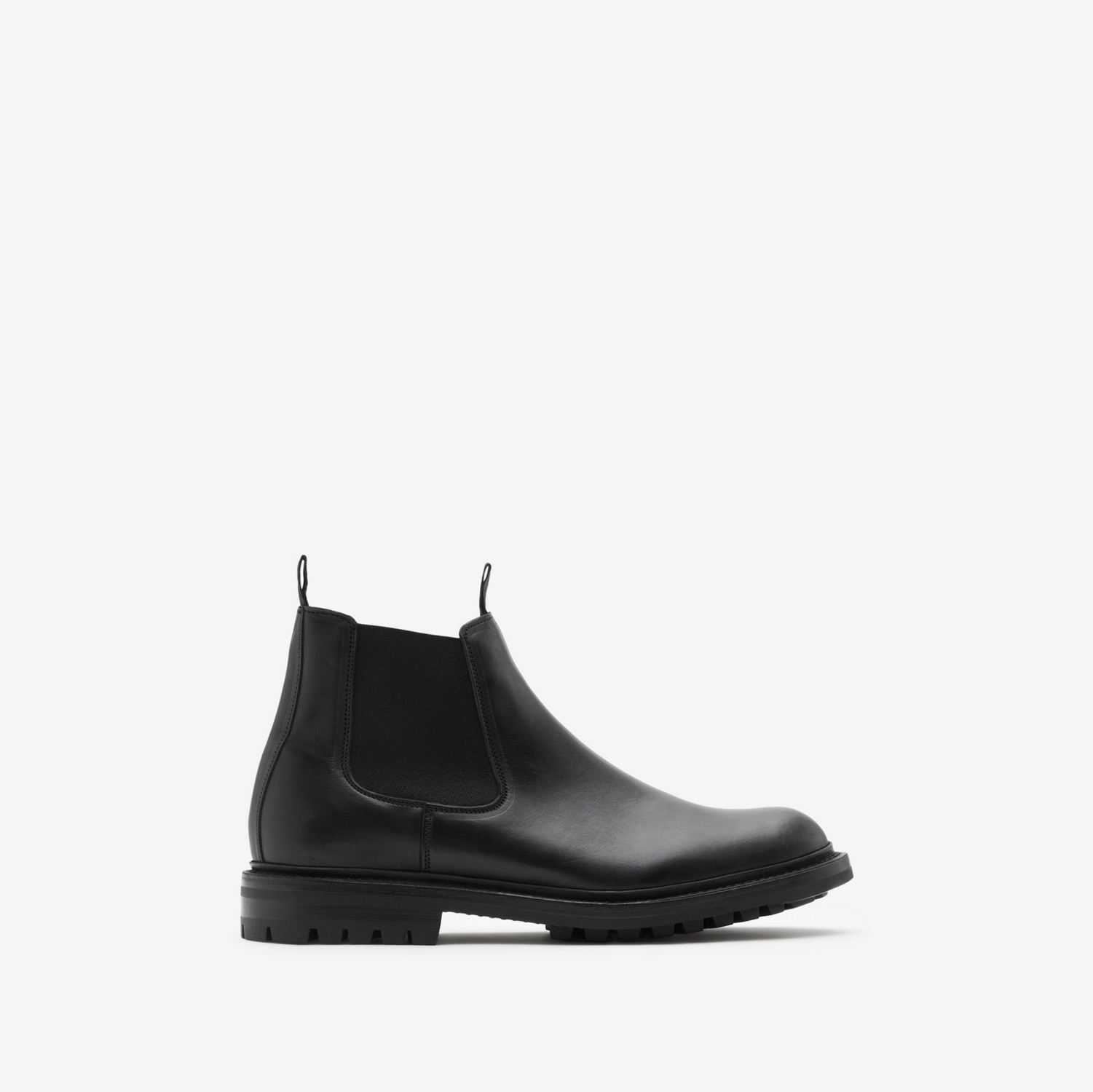 Tricker’s Leather Dee Low Chelsea Boots in Black | Burberry® Official
